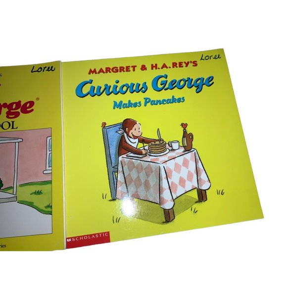 5 Children Books-  Curious George & Clifford the Big Red Dog - Picture 2 of 6